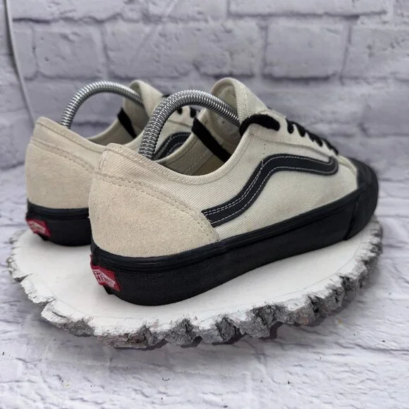 Vans Style 36 Decon SF 721278 Marshmallow Black Shoes Sneakers Sz M 8.5 W 10 - Picture 5 of 13